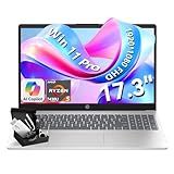 HP 17 inch laptops, AMD Ryzen 5 7430U(Beats i7-1165G7), 32GB RAM 1TB NVMe SSD Windows 11 Pro, 17.3" FHD IPS, Copilot AI, Numeric Keyboard, Type-c, Patented KB Kit