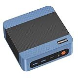 BOSGAME E5 Multi-Functional Mini PC, Ryzen 3 5300U 4-core 8-Thread Dual LAN Desktop Computers, 16GB DDR4 1TB PCIe 3.0x4 SSD, Triple Displays HDMI 2.0x1, DisplayPortx1, USB-C x1, Wi-Fi 5, BT 5.0
