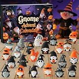 Gnome Advent Calendar 2026 Halloween,24 Day Halloween Countdown Calendar with 24 Collectible Gnome Gifts for Kids Boys Girls Toddlers Boo Basket Stuffers
