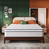 Gsleepee King Size Mattress, 12 Inch King Mattress in a Box, Gel Memory Foam Hybrid Mattresses for Motion Isolation, Soft and Comfortable, Pressure Relief, Medium Firm Support