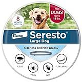 Seresto Flea & Tick Collar For Dogs Over 18 lbs., Treatment & Prevention, Vet-Recommend, 8 Month Protection