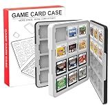 QUBAMG 3DS Game Case 48 Slot DS Game Holder Compatible With Nintendo New 3ds / 3ds / 3ds Xl/Dsi/Ds/New 2ds / 2ds Xl Catridge Portable Storage Box,Black
