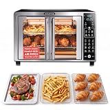 Gourmia Toaster Oven - 6-Slice Capacity, Digital Display, Stainless Steel