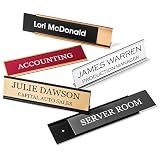 Providence Engraving Custom Engraved Name Plate with Aluminum Holder