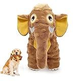 Letsmeet Dog Toys Durable Squeaky Plush Dog Toy for Puppy Teething Dog Chew Toys for Small, Middle, Large Dogs