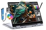 Dell Inspiron 14 7440 2-in-1 Laptop (14" FHD+ Touchscreen, Intel Core 5 120U (> i7-1355U),16GB DDR5, 512GB SSD) for Creator, Designer, IST Hub & Pen, 10-Hr Long Battery Life, Win 11 Home w/AI Copilot