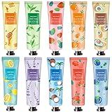 10 Pack Hand Cream for Dry Cracked Hands,Gifts for Women,Bridesmaid Gifts,Teacher Appreciation Gifts,Birthday Gifts for Women,Teen,Natural Plant Fragrance Mini Hand Lotion Moisturizing Hand Care Cream