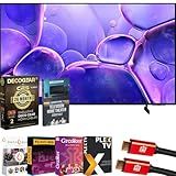 Samsung UN58U8000F 58" Crystal UHD 4K Smart TV (2025) Bundle with Premiere Movies Streaming, Theater Essentials, 6Ft HDMI Cable & Deco Gear CPS Exclusive 26 Month Protection Pack (BEACH-CPS-26M750)