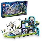 LEGO City Robot World Roller Coaster Building Set - Kids Engineering Toy with Posable Mech Suit for Boys & Girls, Ages 8+ - Gift Ideas for Birthdays - 60421
