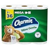 Charmin Ultra Gentle Toilet Paper, 9 Mega Rolls, 231 Sheets Per Roll