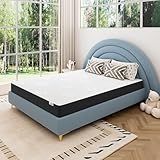VFD 5 Inch Twin Memory Foam Mattress - Medium Firm Feel - Gel Infusion - Memory Foam Infused - No Fiberglass - Breathable - CertiPur Certified