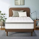 ETONEX 12 Inch Twin Mattress Cooling Gel Memory Foam and Pocket Spring Hybrid Mattress in a Box Medium Firm CertiPUR-US Certified Foam (Twin, 12in)