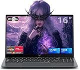 KAIGERR Gaming Laptop, Laptop with AMD Ryzen 7430U(Up to 4.3GHz), 16GB DDR4 512GB SSD Laptop Computer, 1920P FHD Display, WiFi 6, USB3.2, Type_C, Webcam Cover Slide