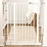Regalo Safety 36" Extra Tall Baby Gate, Bottom of Stairs & Doorways