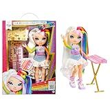 Rainbow High Jr High Rock Band - Amaya, Rainbow 9” Fashion Doll with Keyboard, Customize with Stickers, Posable, Great Toy Gift for Kids Ages 4+