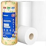 Reusable Bamboo Paper Towels | Ultra Absorbent, Heavy Duty & Washable | Organic Paper Towels | Eco Friendly Bamboo Towels| Unpaper Towel Alternative | 20 Sheets, 11.2"x11 | 1 Roll (1)
