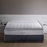Jacia House Short Queen Mattress,11.4 Inches Pillow Top Pocket Spring Hybrid RV Mattress, Memory Foam Innerspring Firm Bed in a Bag