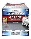 Rust-Oleum 251965 EPOXYSHIELD Garage Floor Coating Kit, 1 Car, Gloss Gray
