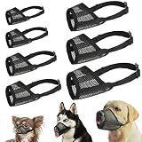 LUCKYPAW Mesh Dog Muzzle Suits for Small Medium Large Dogs Dog Muzzle Set