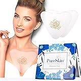 PureSkin Chest Wrinkle Pads-4 PACK -Decollete Anti Wrinkle Chest Pads | Silicone Patches for Wrinkles | Chest Wrinkles from Side Sleeping | Chest Wrinkles | Silicone Chest Pads