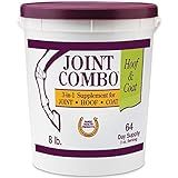 Horse Health Joint Combo Hoof & Coat, Glucosamin, Chrondroitin, Vitamin C, MSM, Biotin, Lysine, ZInc, Omega 3 and 6 Fatty Acids, 64 day supply