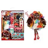 Rainbow High Creative Crystals Iris - Rainbow 11” Fashion Doll with Crystal Accessory Make It Kit, Ring for You, DIY, Crafts, Resin Play, Kids Gift 8+