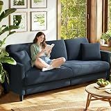 Welzona Couches for Living Room, 83"Teddy Sofa Couch, Sofas for Living Room