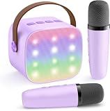 YLL Karaoke Machine for Kids, Birthday Gifts for Girls Ages 4-12 Years Toy
