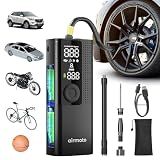 Airmoto Tire Inflator Portable Air Compressor for Cars, Bikes and Bicycles