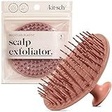Kitsch Scalp Massager for Hair Care - Scalp Scrubber, Shampoo Brush & Exfoliator for Scalps- Hair Scrubber for Relaxing Bath - Terracotta
