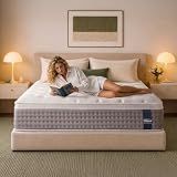 Sektfw Queen Size Mattress 12 Inches Medium Firm Hybrid, Undisturbed Sleep