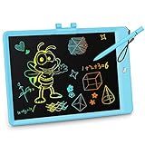 KOKODI LCD Writing Tablet, Valentines Day Gifts for Kids,10 Inch Colorful Toddler Doodle Board Drawing Tablet, Erasable Reusable Electronic Drawing Pads, Educational and Learning Toys for Kids