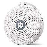 Dreamegg Portable Noise Machine for Baby Adult, Features Powerful Battery, 21 Soothing Sound, Noise Canceling for Office & Sleeping, Sound Therapy for Home, Travel, Registry Gift, Classic White