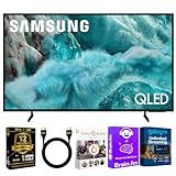 Samsung 50-Inch Q7F Series QLED 4K UHD Smart TV - HDR10+, Alexa Build-in, Bluetooth w/ 12 Month CPS Protection Plan, AUX HDMI Cable, Streaming Bundle