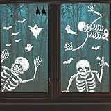 140PCS Halloween Window Clings Decor for Halloween Decorations
