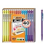 BIC Xtra Smooth Mechanical Pencil, 0.7 mm Medium Point, Refillable and Retractable, 40-Count Pack