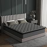 DAJIYUHC Queen Mattress, 12 Inch Hybrid Mattress in a Box, Memory Foam and Pocket Springs, Medium Plush Feel with Motion Isolating, CertiPUR-US Certified, Fiberglass Free -365-Night Trial