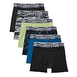Hanes Boys' Performance Tween Boxer Brief Pack, X-Temp Mesh Underwear, Assorted, 6-Pack