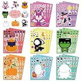 Halloween Party Favors,Halloween Stickers,DIY Crafts Stickers for Kids