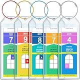 Cruise Luggage Tag Holder for Royal Caribbean & Celebrity 5 Pack, Cruise Ship Essentials 2026 Waterproof, Cruise Must Haves Durable