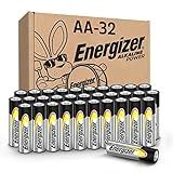 Energizer AA Batteries Alkaline Power, 32 Count Alkaline Double A Battery Pack