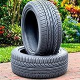 Set of 2 (TWO) Fullway HP108 All-Season Passenger Car High Performance Radial Tires-215/45R17 215/45ZR17 215/45/17 215/45-17 91W Load Range XL 4-Ply BSW Black Side Wall UTQG 380AA