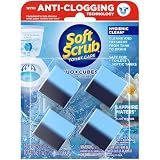 Soft Scrub In-Tank Toilet Cleaner Duo-Cubes, Sapphire Waters, 4 Count