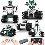 BEHOWL Technique Car Building Blocks Set, 13in1 Remote & APP Control Tracked Racer/Robot/Truck/Tank/Plane, STEM Kits for Kids Age 8-10, Building Toy Gifts for Boys Girls 8-16, (550 PCS)