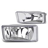 DNA MOTORING FL-ZTL-111-CH Front Bumper Fog Light Driver & Passenger Side [Compatible with 07-08 Escalade / 07-13 Avalanche / 07-15 Silverado]
