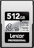 Lexar 512GB CFexpress Type A Silver 4.0 Card, 1750/1650 MB/s, 8K Video