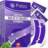 Purple Teeth Whitening Strips 28 Count - 14 Days Treatment Whitener Strips