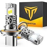 Termitor 2026 Upgraded H13/9008 Light Bulbs, 100,000LM 15X Ultra-Bright, 6500K Pure White 9008/H13 Fog Light Off-Road Conversion Kits, Easy Plug-N-Play Installation, IP68 Waterproof, Pack of 2