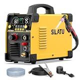SILATU 75A Plasma Cutter, Non-Touch Pilot Arc, 110V/220V, 1'' Max Cut