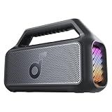 Soundcore Boom 2 by Anker, 80W Outdoor Bluetooth Speaker, 24H Playtime